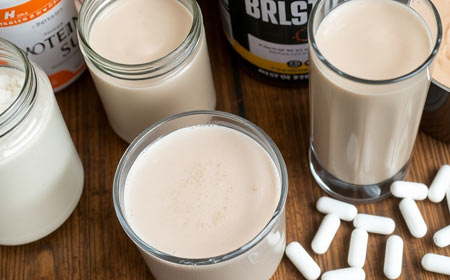 Proteinsupplemente für die Fitness